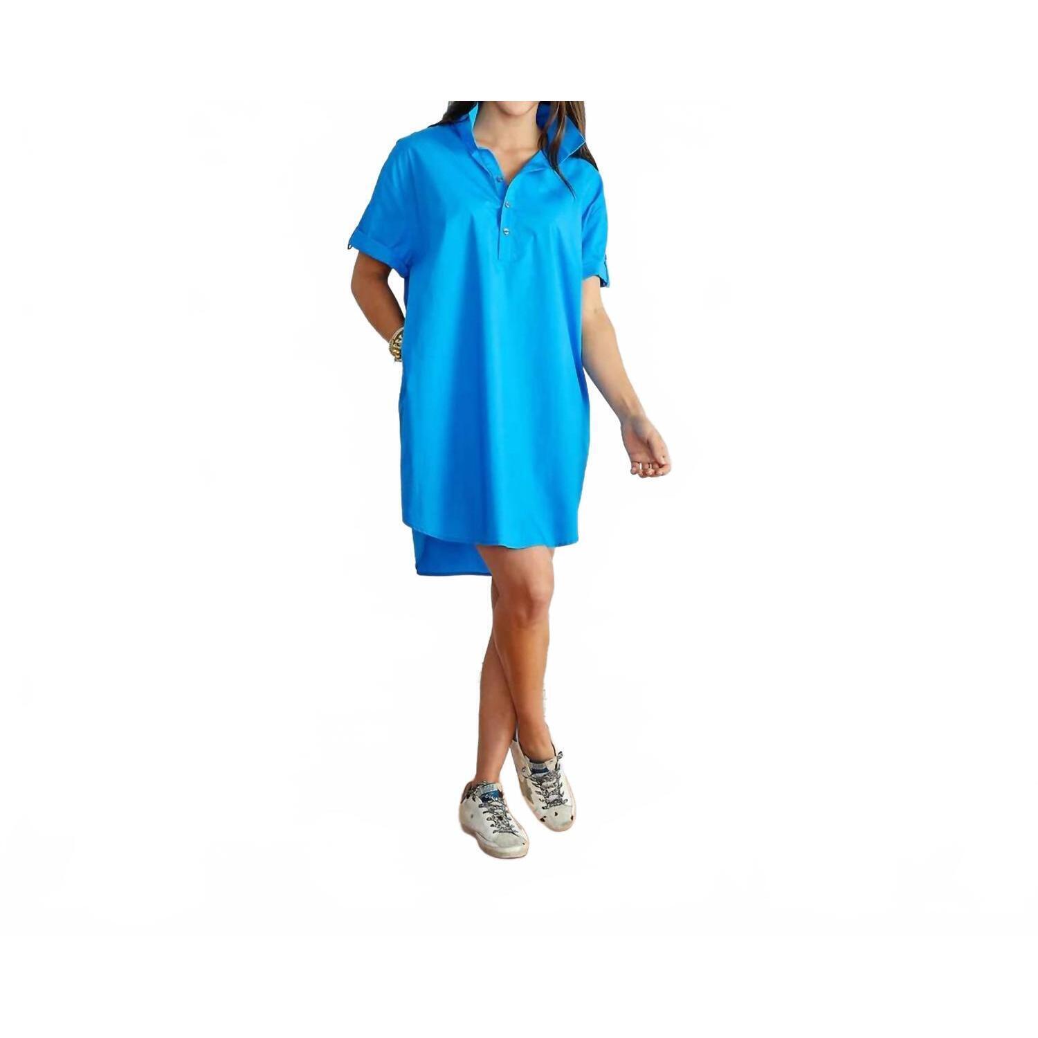 New Caryn Lawn Jackie Dress In Royal